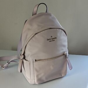 Kate Spade Lavender nylon mini backpack/Purse